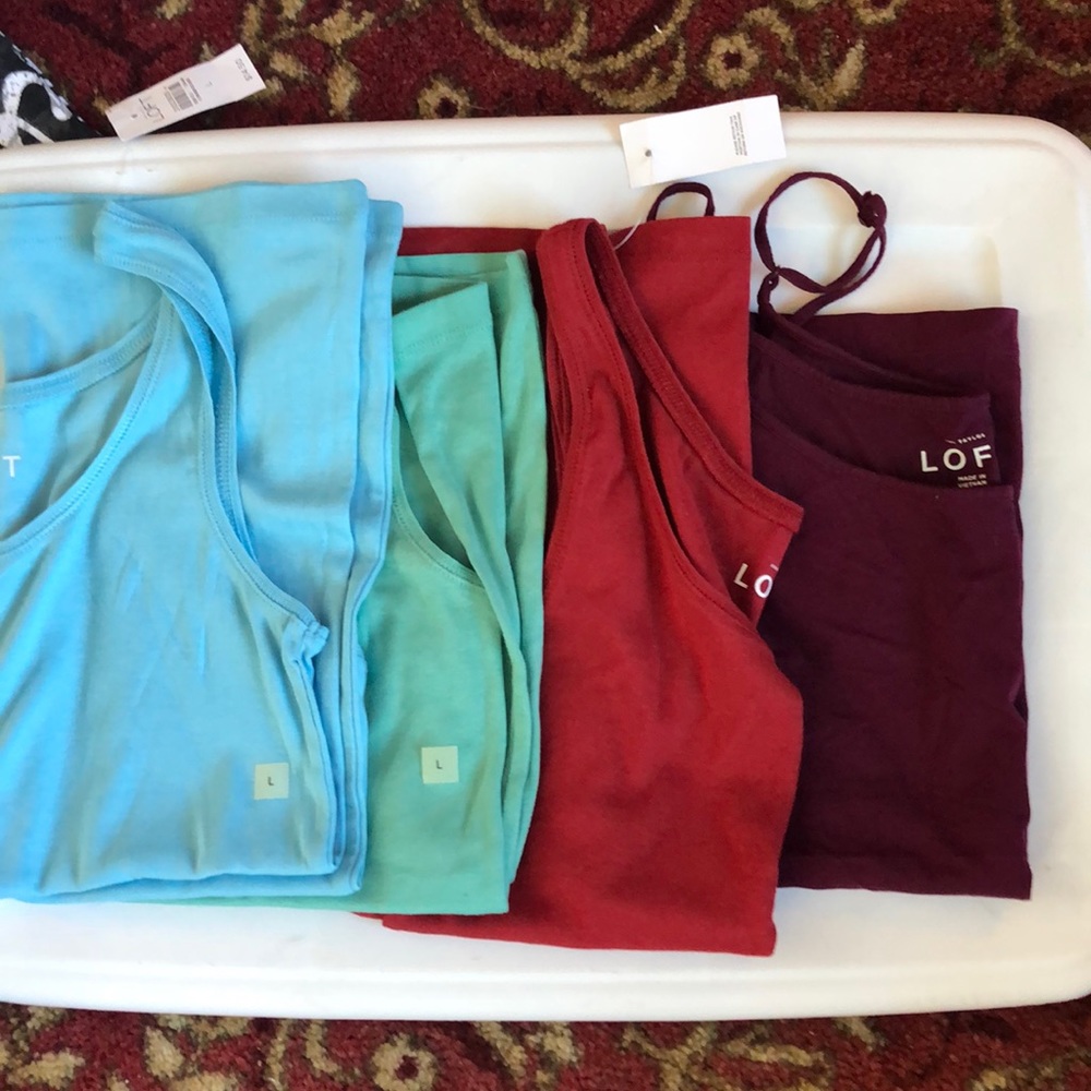 Loft Tank Top Set of three-Tanks a lot